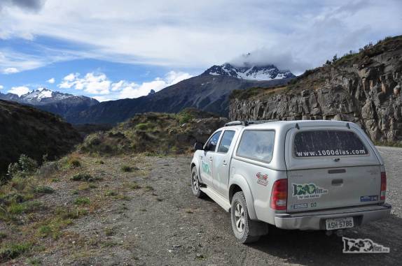 Na Carretera Austral, a caminho de Coyhaique, passando pela região da Reserva Nacional do Cerro Castillo, no sul do Chile